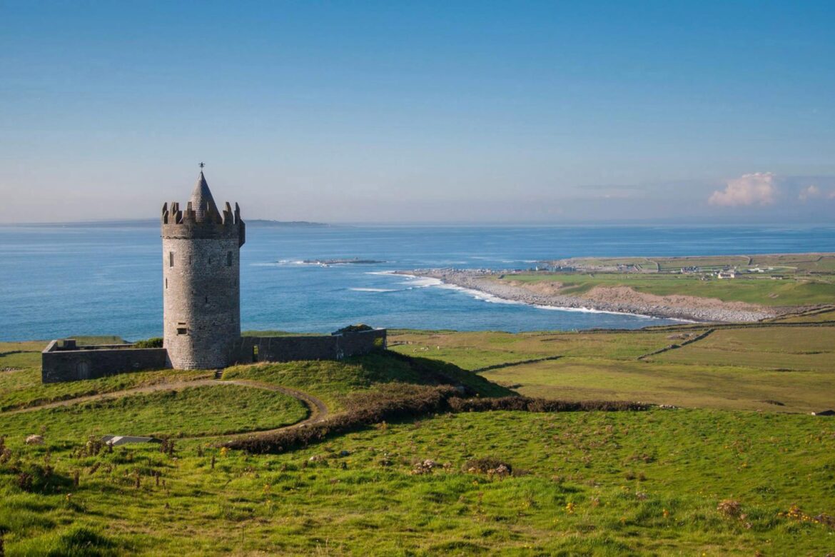 Doonagore Castle - doolin - viaggio in irlanda - on the road irlanda - istanti in viaggio